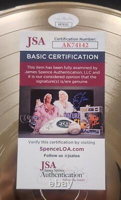 Lizzo Signed Autographed Gold Record Vinyl Rapper Superstar Rare JSA AK74145m2