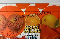 Lot of 2 BRIAN WILSON autographed THAT LUCKY OLD SUN Vinyl LP Record and DVD