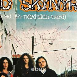 Lynyrd Skynyrd 1973 Signed Debut Album Signed 12 Record Album Van Zant AUTO LOA