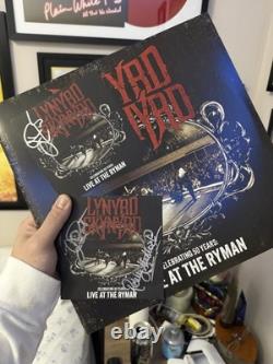 Lynyrd Skynyrd'50 Years Live at the Ryman' Signed Red Vinyl 2LP With 2 Inserts