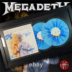 MEGADETH? Signed & Framed #58 OF 299 JSA 2 LP Vinyl? Autographed Record