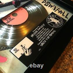 Machine Gun Kelly (Tickets To My Downfall) LP Record Vinyl Autographed Signed