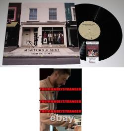 Marcus Mumford signed MUMFORD & SONS SIGH NO MORE Vinyl Album LP Proof JSA COA