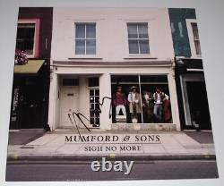 Marcus Mumford signed MUMFORD & SONS SIGH NO MORE Vinyl Album LP Proof JSA COA