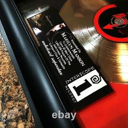 Marilyn Manson (Antichrist Superstar) CD LP Record Vinyl Autographed Signed