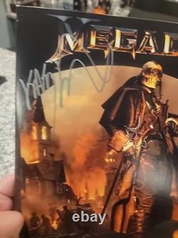 Megadeth Autographed Vinyl