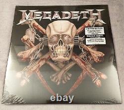 Megadeth Killing Is My Business 2xLP on Silver Vinyl, Signed by Dave Mustaine