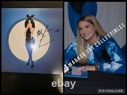 Meghan Trainor TIMELESS Signed Vinyl Transparent Sea Blue AUTOGRAPHED SHIPS FAST