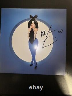 Meghan Trainor TIMELESS Signed Vinyl Transparent Sea Blue AUTOGRAPHED SHIPS FAST