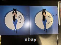 Meghan Trainor TIMELESS Signed Vinyl Transparent Sea Blue AUTOGRAPHED SHIPS FAST