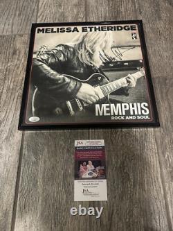 Melissa Etheridge Signed Framed Vinyl Record Jsa Coa Autographed Memphis Rock