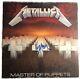 Metallica Master Of Puppets Autographed Record (cliff Signed Front Cross)
