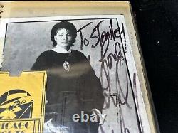 Michael Jackson Collection A Lot Signed Photo Vinyl Album Photos Golden Record