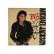 Michael Jackson Signed Vinyl Album Cover Bad Original With Jsa Loa Rare