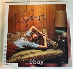 Midnights Taylor Swift Moonstone Blue Edition Vinyl with Hand Signed Photo