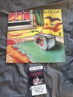 Mike Score SIGNED Vinyl LP Record autographed JSA COA Flock Of Seagulls I Ran
