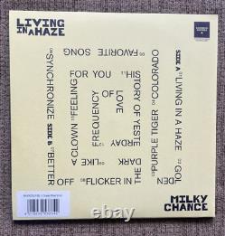 Milky Chance Band Signed Living In A Haze Vinyl Record Album Autographed Coa