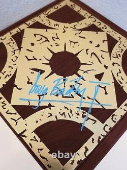 Mondo Hellraiser Signed Vinyl Soundtrack Wood Puzzle Box Set Prop Doug Bradley