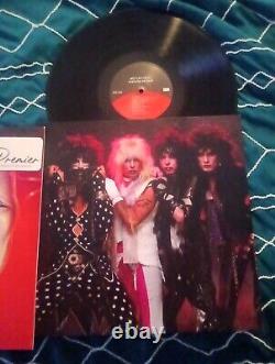 Motley Crue Autographed Vinyl Signed By All Members And Letter Of Authenticity