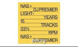 Nas & DJ Premier Light-Years 2xLP Limited SIGNED Standard Edition /500