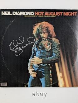 Neil Diamond SIGNED Hot August Night 2LP Vinyl AUTHENTICATED Hologram