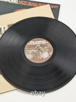Neil Diamond SIGNED Hot August Night 2LP Vinyl AUTHENTICATED Hologram