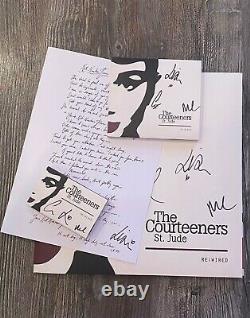 New Signed Courteeners St Jude ReWired Vinyl, CD, Cassette, Lyric Sheet