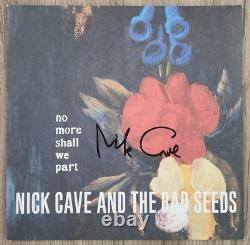 Nick Cave Signed No More Shall We Part Vinyl Record Album Singer Songwriter RAD
