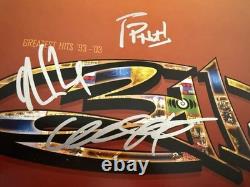 Nick Hexum, P-nut & Chad Sexton Signed 311 Greatest Hits Vinyl Record Lp Jsa Coa