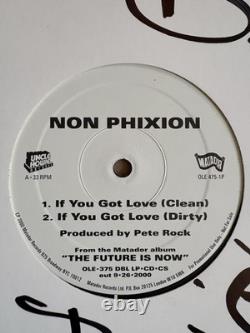Non Phixion If You Got Love Pete Rock New Unplayed 12 Promo Single Signed