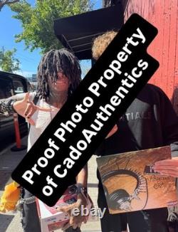 Novulent Signed Autographed VOL. 3 Vinyl Record LP JSA COA and Proof Photo
