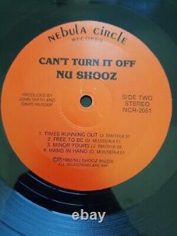 NuShooz Can't Turn It Off Autographed Record Vinyl 33 RPM 12 LP 1982 NCR2051