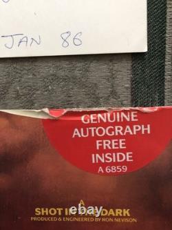 OZZY OSBOURNE Ltd Autographed 451/5000 Shot In The Dark/ 7 UK Vinyl Record