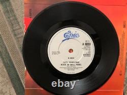 OZZY OSBOURNE Ltd Autographed 451/5000 Shot In The Dark/ 7 UK Vinyl Record