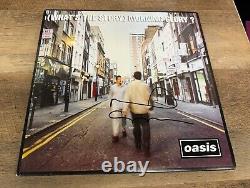 Oasis Noel Gallagher PSA/DNA Signed Autograph Album Record Vinyl Morning Glory