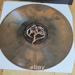 Obituary Self-Titled Black & Halloween Orange Galaxy Edition Signed Vinyl LP