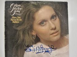 Olivia Newton John-1975 Have You Ever Been Mellow Signed Vinyl-authenticated