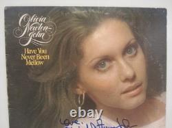 Olivia Newton John-1975 Have You Ever Been Mellow Signed Vinyl-authenticated