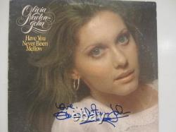 Olivia Newton John-1975 Have You Ever Been Mellow Signed Vinyl-authenticated