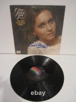 Olivia Newton John-1975 Have You Ever Been Mellow Signed Vinyl-authenticated