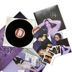 Olivia Rodrigo Autographed 180g Guts Black Vinyl & International Fan Box Bundle
