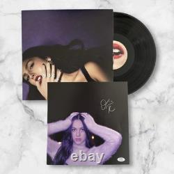 Olivia Rodrigo Signed Autographed GUTS Vinyl Album Record Black AUTO PSA/DNA