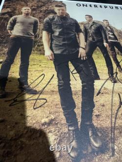 One Republic Native Clear Double Vinyl Signed Poster Rare