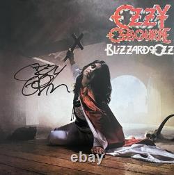 Ozzy Osbourne Autographed Signed Blizzard Of Ozz Vinyl