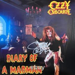Ozzy Osbourne Autographed Signed Diary Of A Madman Vinyl