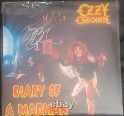 Ozzy osbourne vinyl signed