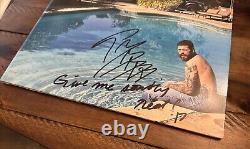 POST MALONE SIGNED'AUSTIN' ALBUM VINYL RECORD LP PSA/DNA CERTIFIED with Inscript