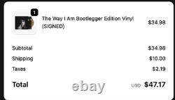 PRESALE Luke Combs THE WAY I AM BOOTLEGGER EDITION VINYL (SIGNED)