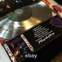 PRINCE (Purple Rain) CD LP Record Vinyl Autographed Signed