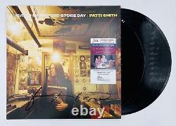 Patti Smith Signed Autographed Curated By Record Store Day Vinyl LP Record